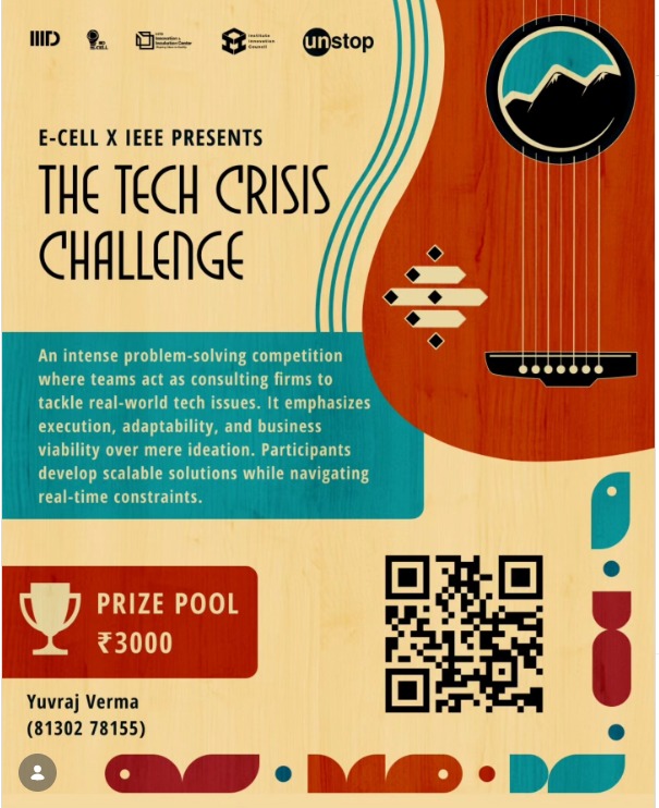 TechCrisis Challenge poster